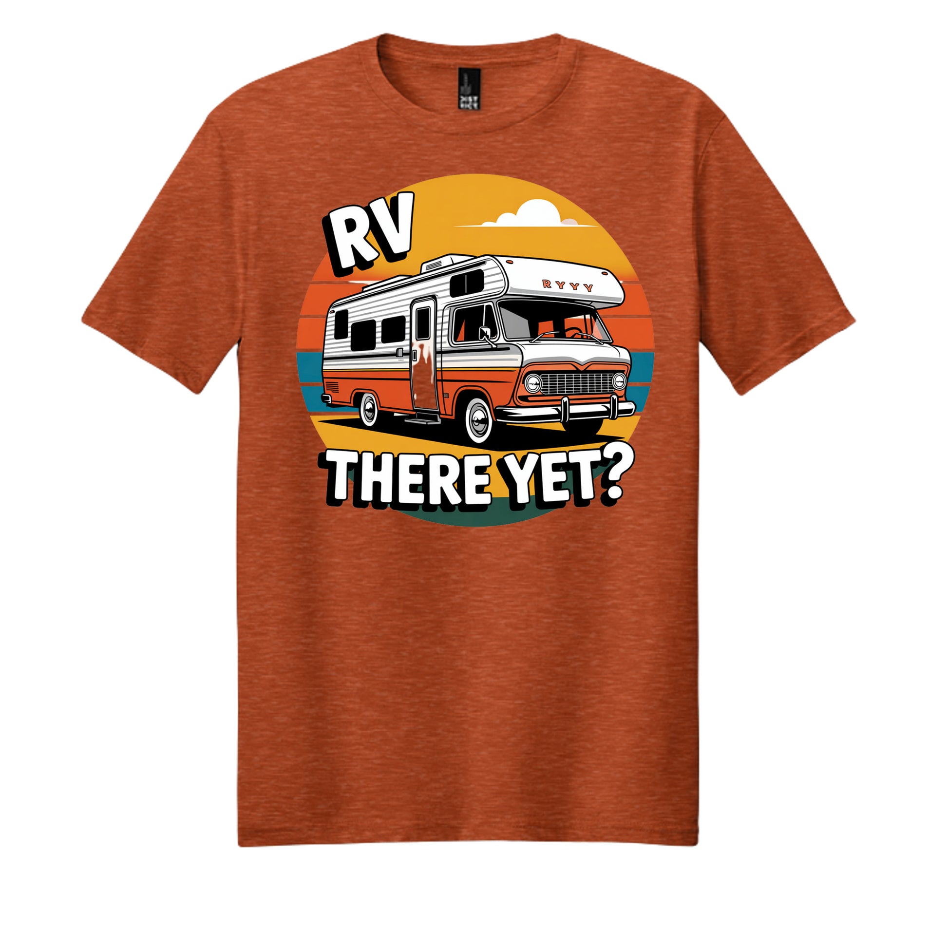 Deep Orange Heather - DM108 - FRONT