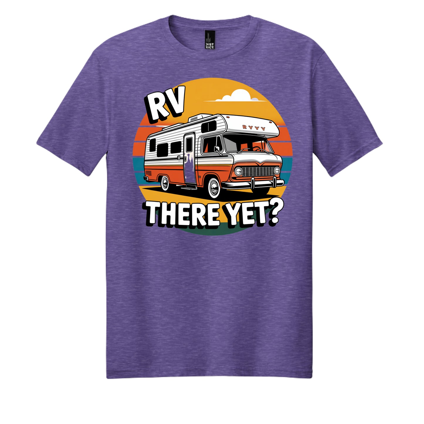 Electric Purple Heather - DM108 - FRONT